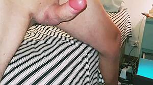 Amateur couple's homemade sex tape featuring toys and blowjob