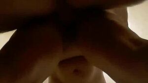 Big tits bounced in bathroom doggystyle