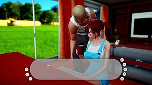 Uncle and niece explore their desires in part 2