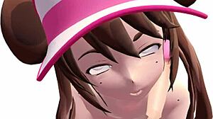 HD video of Mei's hypnotic sucking skills in Pokemon-themed MMORPG