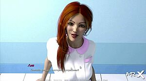 Instructional video for kissing techniques in anime nurse game
