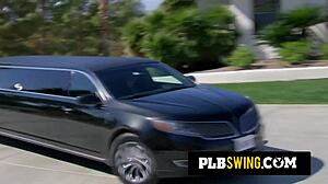 i’m wild for my hot brunette girlfriend getting pounded doggystyle with my swinger husband watching us