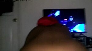Married woman moans and rides in reverse position