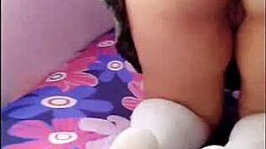 Hot brunette gets fucked by real men in homemade sex tape