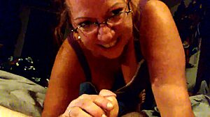 Cherry's steamy eye contact with her seductive teacher leads to a messy climax