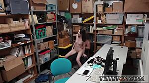 Damn, police banging wife after shop catch! 👮