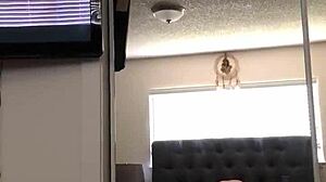 Hot milf gets wild on the couch