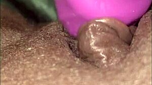 milaj experiments with a new wand vibrator