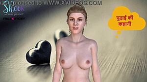 3D adult film with Indian aunt and stepmother