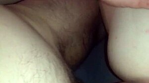 Beautiful woman with red hair has great sex with her partner