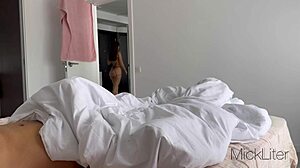 Hey, my stepsister surprised me with a morning blowjob today!