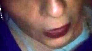 Persian sex goddess shows off her big butt in public