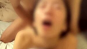 Dirty talking Japanese stepdaughter gets meat hammered