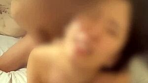 Dirty talking Japanese stepdaughter gets meat hammered