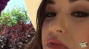 Sasha Grey gets her ass fucked hard by a man