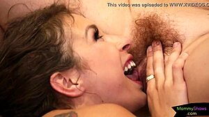 Married woman gets a bath time pleasure with her mature friend