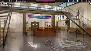 3D animated college students get into all sorts of trouble