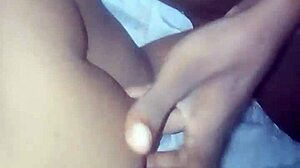 Beautiful girlfriend gives me a deep blow job for the first time
