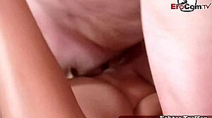 Ugly German housewife seduces new neighbor and others