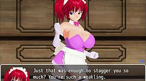 Camil in a girl-b-hero scene in an animated porn gallery