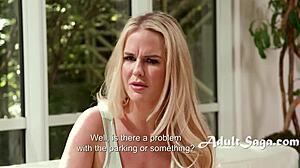 Sex Starved Pornstar Slim Thicc Vic Meets Neighbors Mona Azar and Seth Gamble