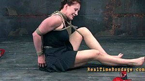 Beautiful anal scene with a hairless toy for orgasm