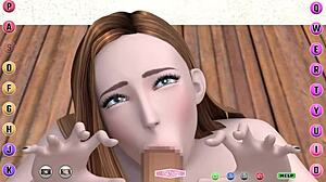 3D animated sex with curvy titties and cumshots
