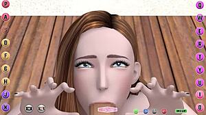 3D animated sex with curvy titties and cumshots