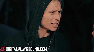 Outdoor hardcore anal action with Michael Vegas and Joanna