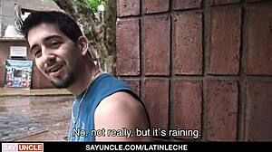 Latinleche - Gay for Pay Latino COCK SUCKING Action