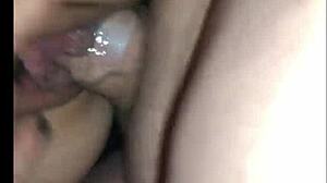 First time try at anal sex with a butt plug in an FFM threesome