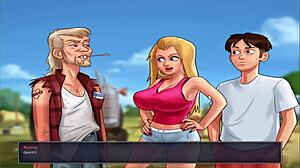 Summer time saga unc part 29: A Hentai game with commented gameplay