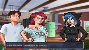 Summer time saga unc part 29: A Hentai game with commented gameplay
