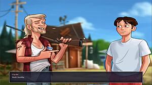 Summer time saga unc part 29: A Hentai game with commented gameplay