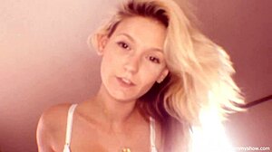 Interracial action with a petite teen and a big cock