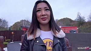 Hey, did this German scout really bang Thai teen Kitty on the street?