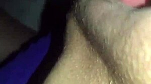 Close up of a big pussy with homemade squirt insertion