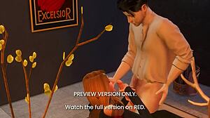 Hentai series with a 3D twist – a sneak peek at a scandalous encounter