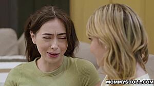 casual-narrative stepdaughter demi hawks catches stepmom serene siren with chloe surreal getting busy