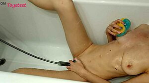 Stepmother in the shower, BF’s camera in action