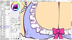 Hentai Speed Drawing - Part 3 with Flats & Shading