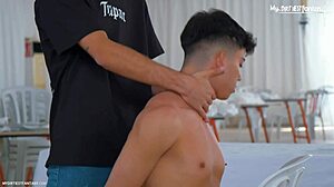 Kinky after-party fun with a huge dick fetish