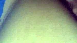 Young unfaithful Mexican on his knees in a rich thong