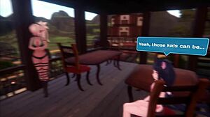 3D game featuring a sexy monster girl and her dance