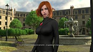 3D cartoon game with big tits and boobs bouncing