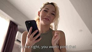 An athletic man gives me a good fuck in the morning
