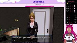 vtuber lewdneko plays harem hotel part 1 with bdsm elements