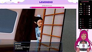 vtuber lewdneko plays harem hotel part 1 with bdsm elements