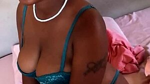 Black beauty gets her ass worshipped and fucked hard with anal sex