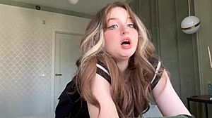 Big ass teen loses truth or dare game